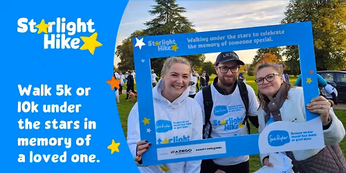 Sue Ryder Starlight Hike Peterborough