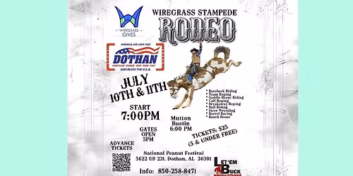 Southern Grace & Grit @ the Let'm Buck Production Wiregrass Stampede