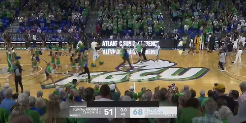 Florida Gulf Coast Eagles at Central Arkansas Bears Mens Basketball