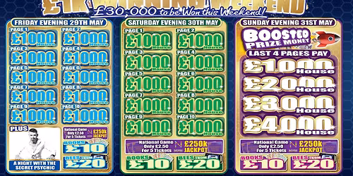 \u00a31000 Winning Weekend 