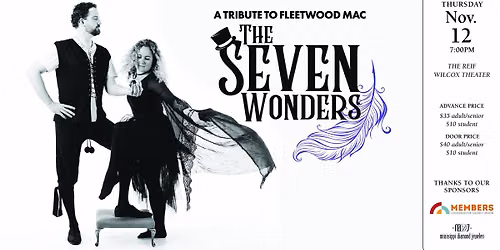 The Seven Wonders A Tribute to Fleetwood Mac at The Reif