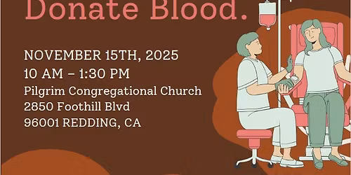 Blood Drive at Pilgrim Congregational Church