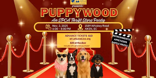 Puppywood: An SPCA Thrift Store Holiday Party