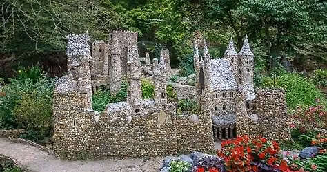 THE ROCK GARDEN AND STRAWBERRY PICKING