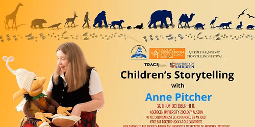 Children's Storytelling at the Aberdeen Zoology Museum, with Anne Pitcher