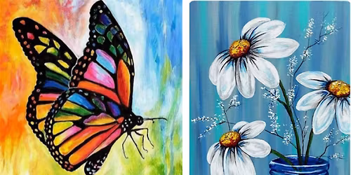 Paint & Sip: Spring Themed Painting Party (downtown McHenry)