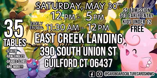 Guilford Card Show TCG ONLY
