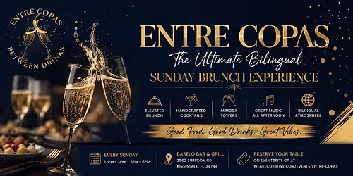 Entre Copas | Between Drinks | Sunday Brunch Experience