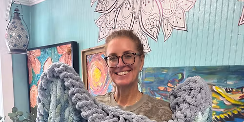 Chunky Knit Blanket class