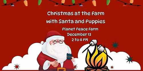 Christmas at the Farm with Santa & Puppies