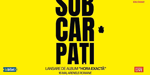 Subcarpati - lansare de album: "Hora Exacta"