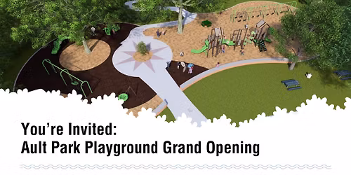 You're Invited: Ault Park Playground Grand Opening