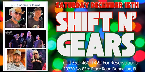 Shift N' Gears - Live at Cheers!