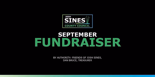 Josh Sines September Fundraiser