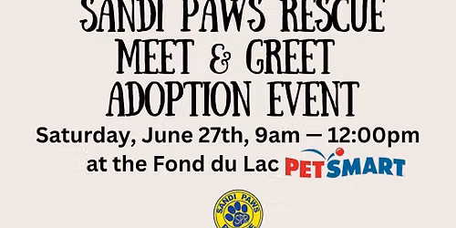 PetSmart Meet & Greet Adoption Event 