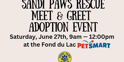 PetSmart Meet & Greet Adoption Event 