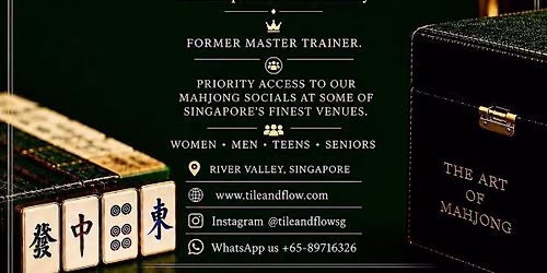 Learn Singapore Mahjong in a fun, structured and elegant way.