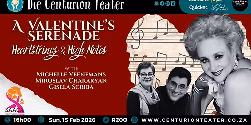A Valentine's Serenade: Heartstrings and High Notes | Die Centurion Teater