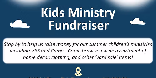 Kids Ministry Fundraiser