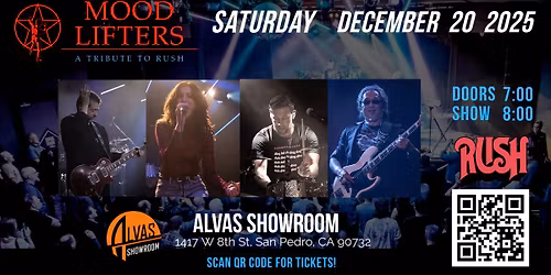 Mood Lifters - A Tribute to Rush - Live in San Pedro, CA!