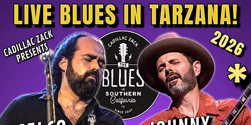 JOHNNY STACHELA & CELSO SALIM - Blues Guitar Greats - in Tarzana!