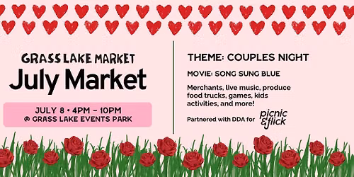 Grass Lake Market - July