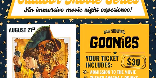 Carson's Outdoor Movie Series: The Goonies