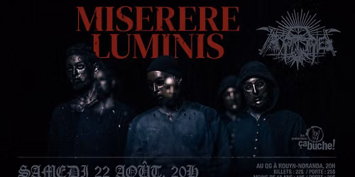 Miserere Luminis & La Mort du Soleil à Rouyn-Noranda