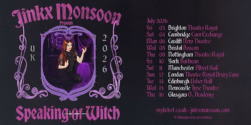 Jinkx Monsoon - Speaking of Witch