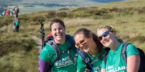 Defeat The Peak : Yorkshire Three Peaks Challenge in aid of Macmillan Cancer Support