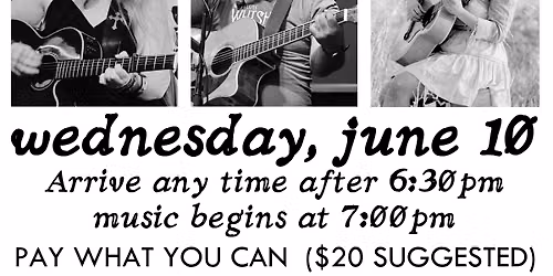 Rigby Summer, Colin Cutler & Billie Feather Backyard Concert in Stillwater, Okla.