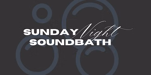 Night Swim- The Sunday Night Floating Soundbath
