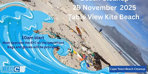 (Table View) Kite Beach Cleanup | 29 November 2025
