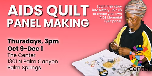 AIDS Quilt Panel Making Workshop