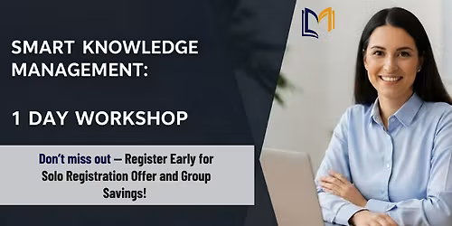 Smart Knowledge Management: 1 Day Workshop in Vancouver
