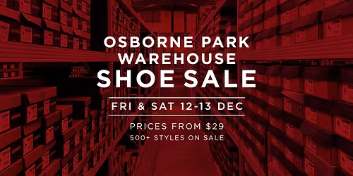 \ud83d\udea8 WAREHOUSE SHOE SALE | 2 DAYS ONLY \ud83d\udea8