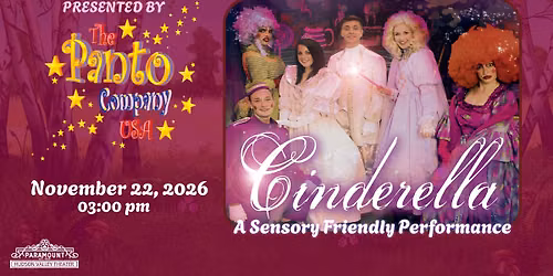 The Panto Company- Cinderella- A Sensory Friendly Performance