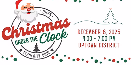 2025 Plain City - Christmas Under the Clock