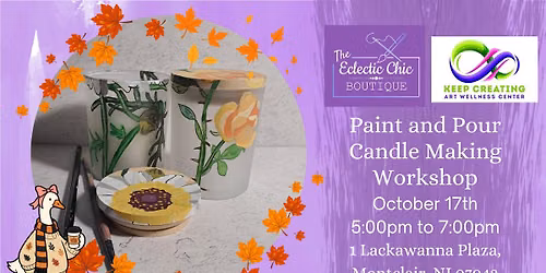 Paint & Pour Candle Making Class