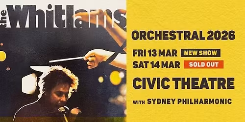 The Whitlams with Sydney Philharmonic