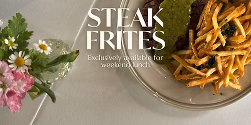 Steak Frites by Nov\u00e9l at The Agora Hotel
