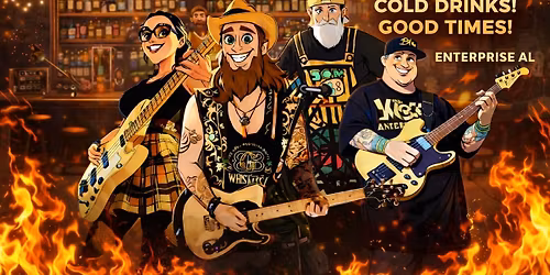 \u26a1 BUGSYS SALOON APRIL 10 \u2014 BLACK & GOLD BAND (BGB) 8:30-12:30