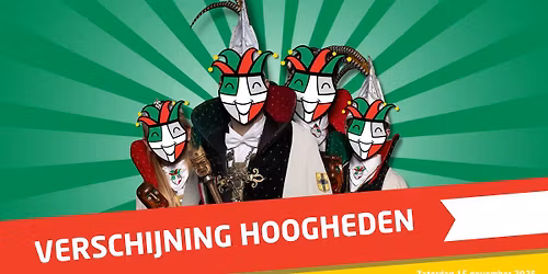 Verschijning Hoogheden 2026