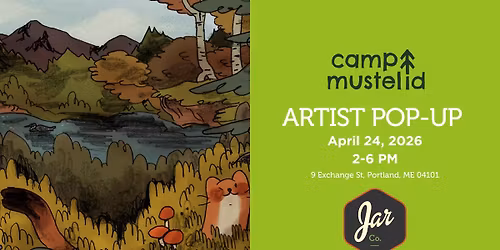 Camp Mustelid Artist Pop Up at Jar Portland
