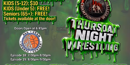 CCW THURSDAY NIGHT WRESTLING!