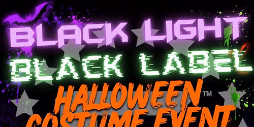 BLACK LIGHT BLACK LABEL HALLOWEEN