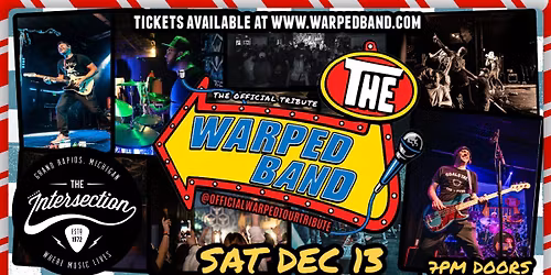 The Warped Band: The Official Tribute to Warped Tour at The Stache - Grand Rapids, MI