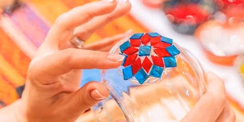 Mosaic Lamp Workshop in Birmingam