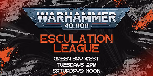 Escalation League at Green Bay West!