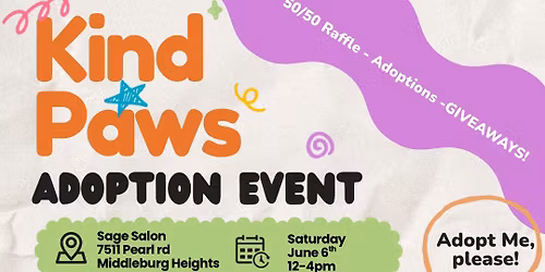 Kind Paws Adoption Event! 